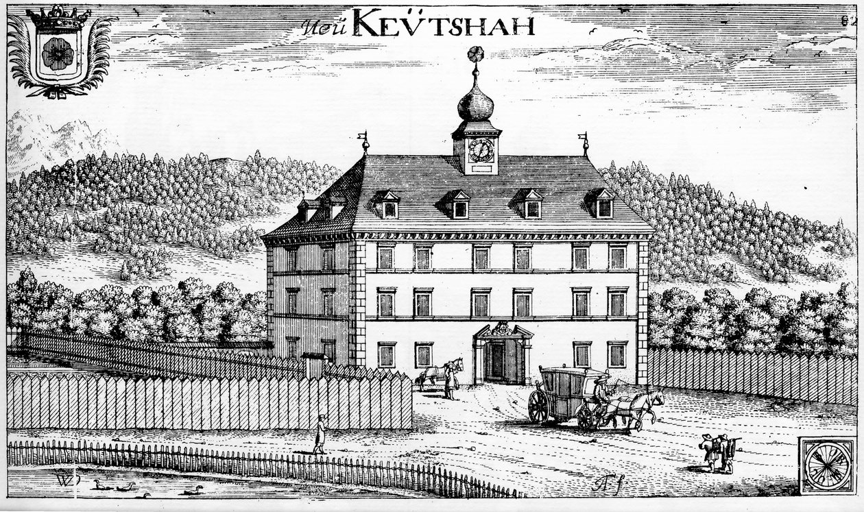 Keutschach vára a karintiai alkotó: Johann Weikhard von Valvasor