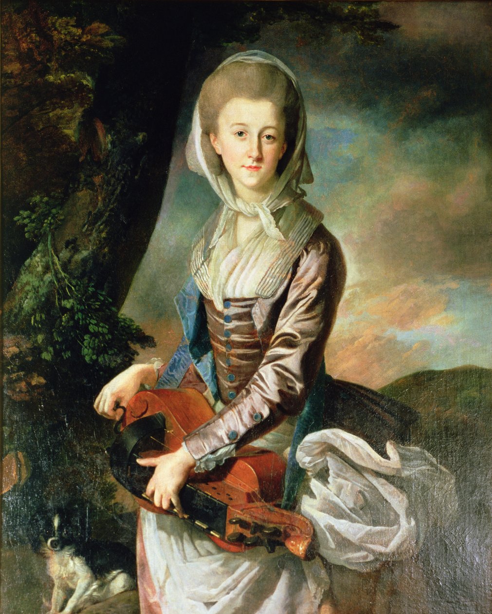 Miss Anne Gore mint Savoyarde, 1774 alkotó: Johan Joseph Zoffany