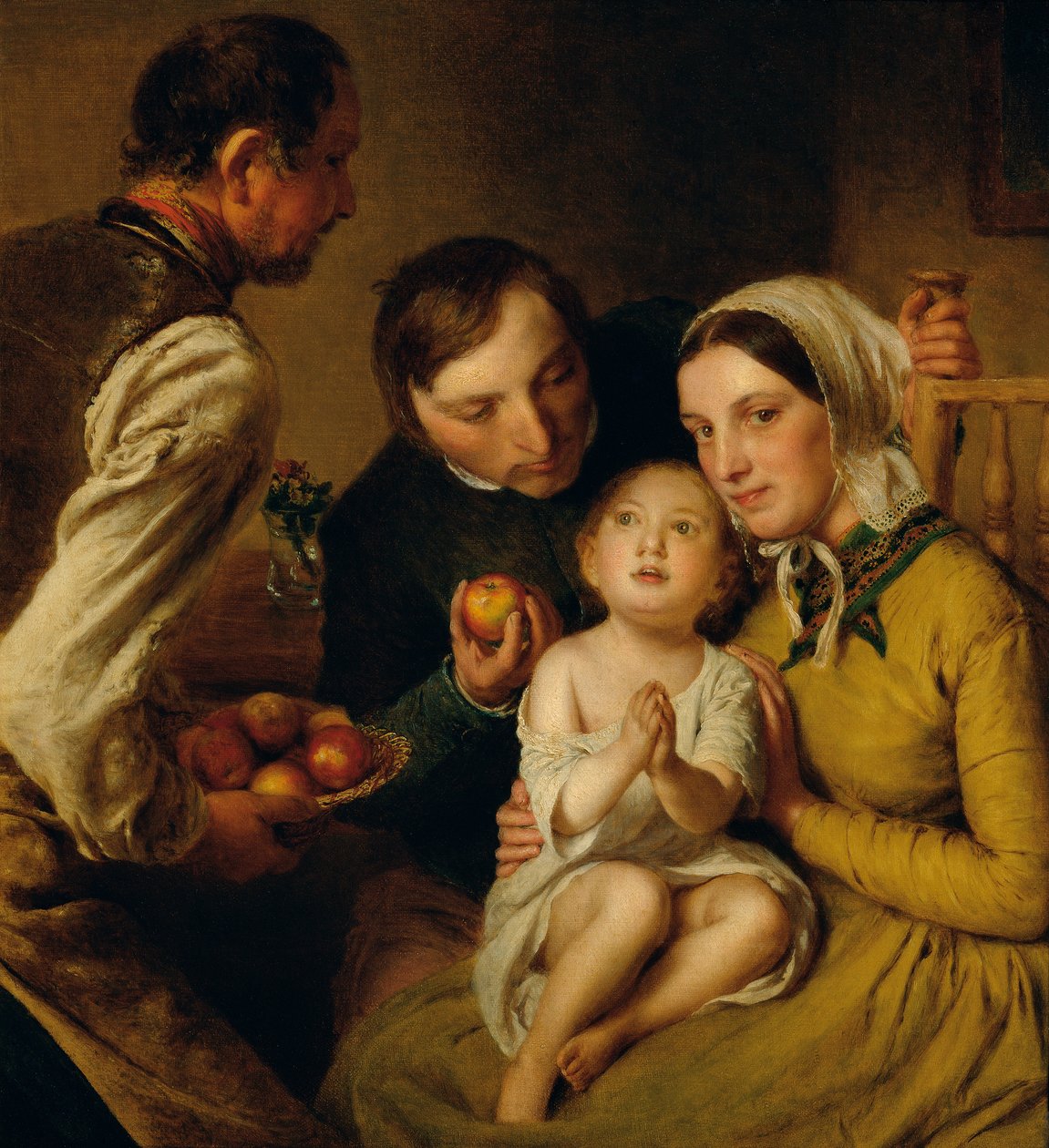 Megtanulni kérdezni (Reiter család) alkotó: Johann Baptist Reiter