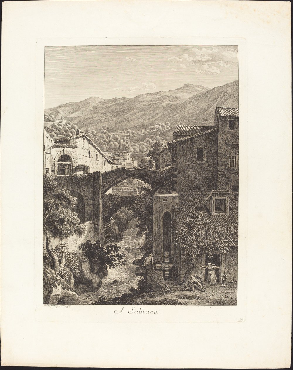 Egy Subiaco alkotó: Johann Christian Reinhart