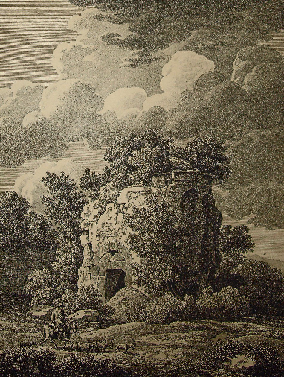 J C Reinhart sír Falerium 1796 alkotó: Johann Christian Reinhart