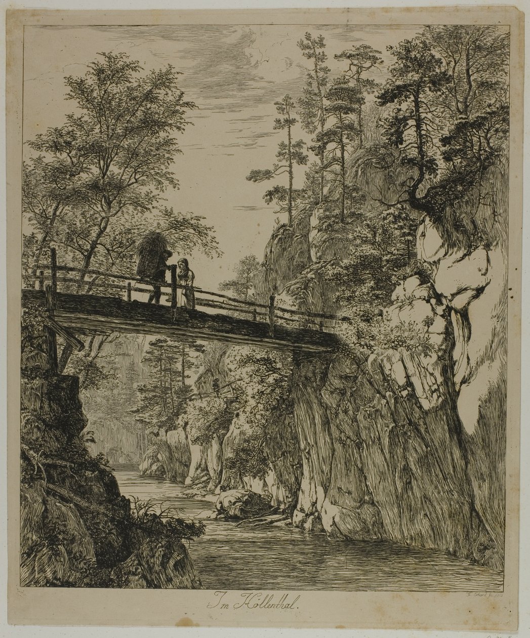 Höllenthalban alkotó: Johann Christoph Erhard