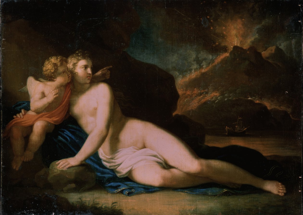 Vénusz és Ámor, 1804 alkotó: Johann Friedrich August Tischbein