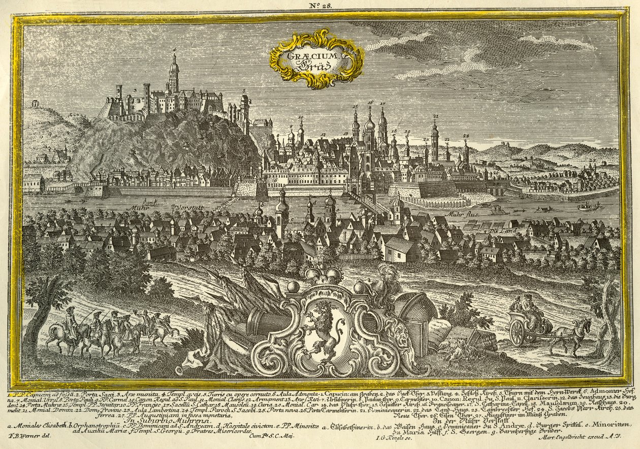 Graz, 1740. alkotó: Johann Georg Ringlin