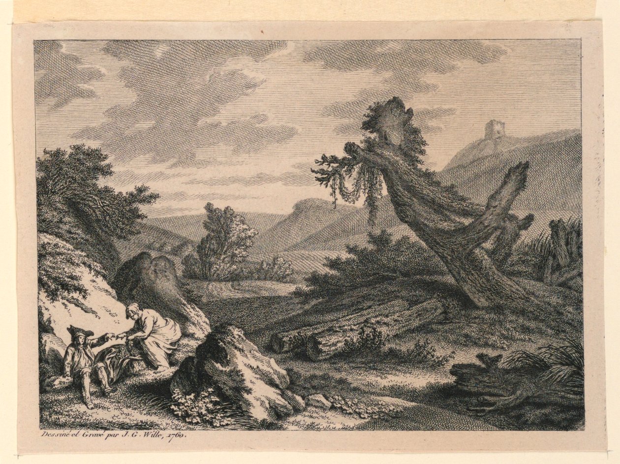 A Piknik alkotó: Johann Georg Wille