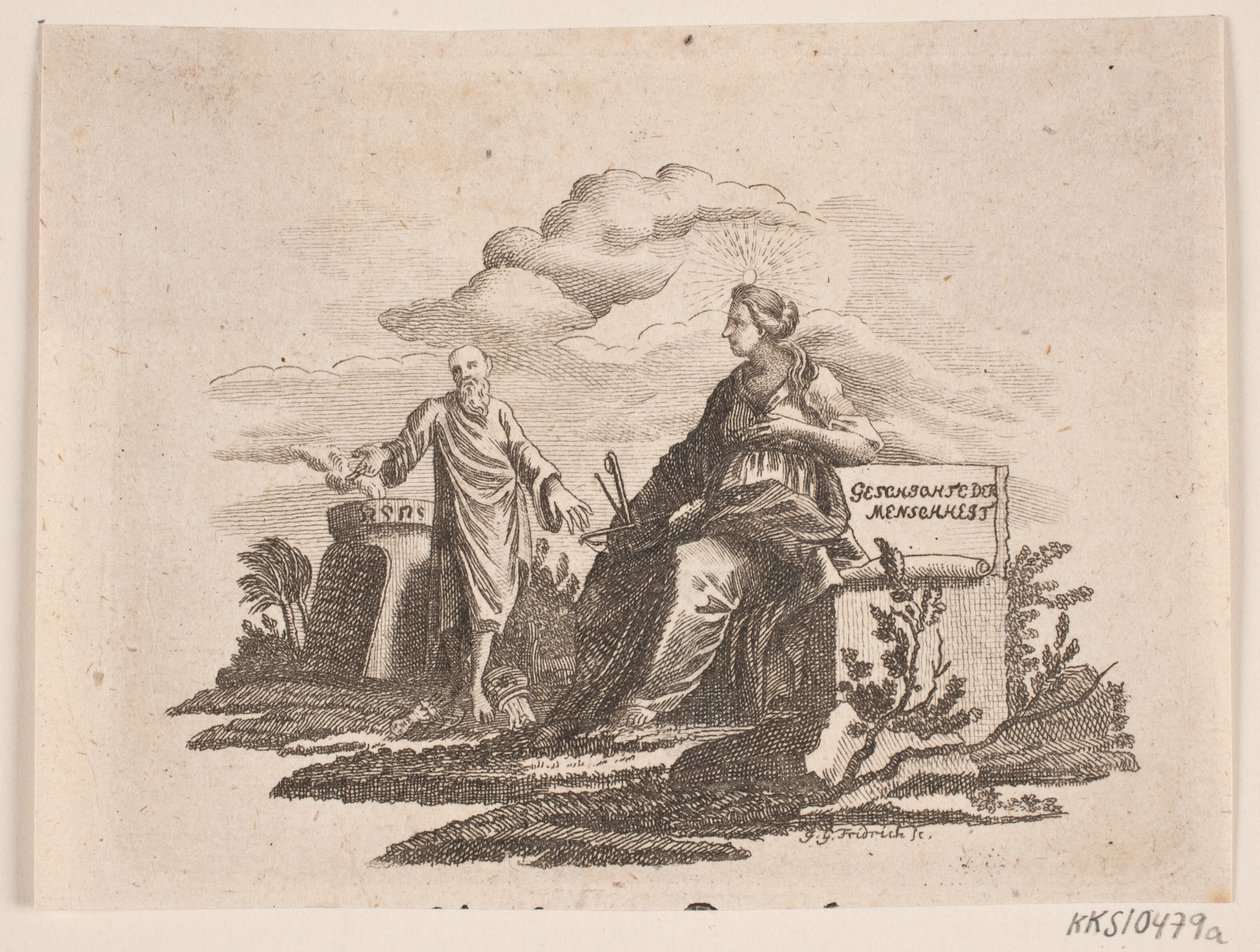Matrica H. Niemeyer "Bibliai jellemzői" számára alkotó: Johann Gottlieb Friedrich