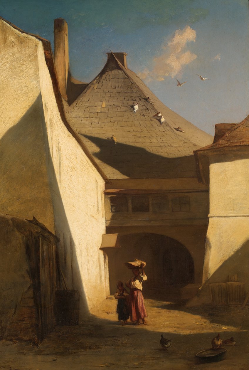 magyar tanya alkotó: Johann Gualbert Raffalt