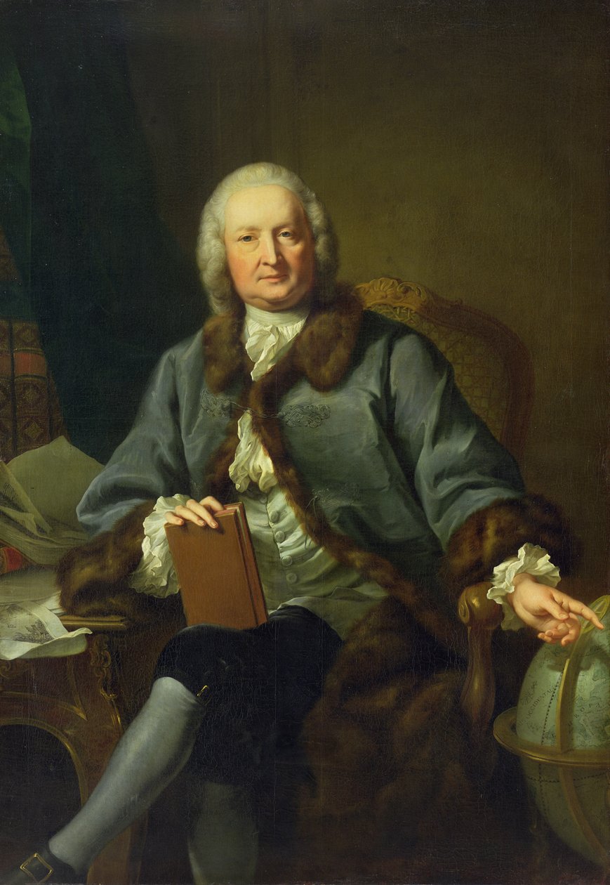 Dr. Schmidt-Capelle, 1755-60 körül alkotó: Johann Heinrich Tischbein