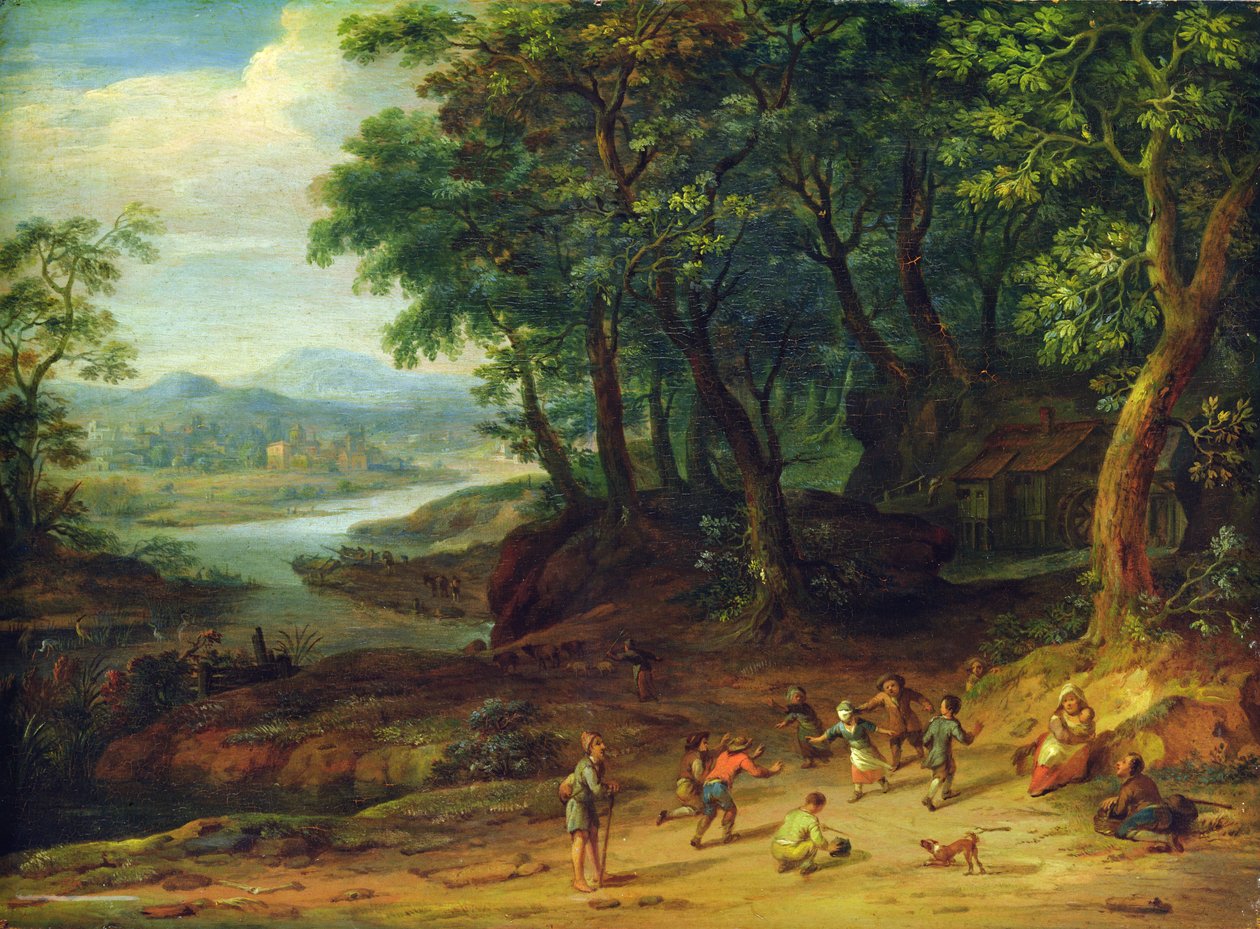 Táj, 1728 alkotó: Johann Holst