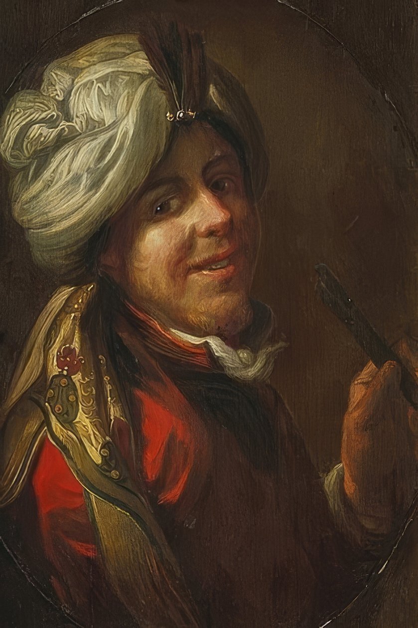 Egy fiatal török ​​portréja. 1650 körül alkotó: Johann Hulsman