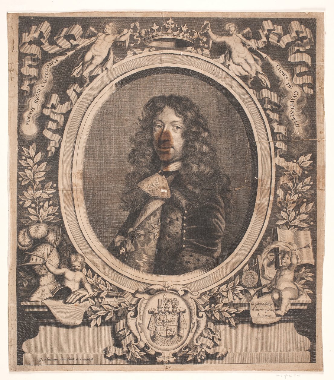 Griffenfeld kancellár alkotó: Johann Husman