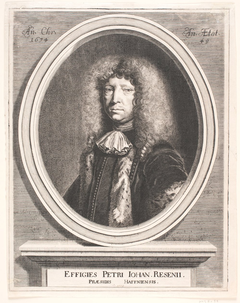 Peder Hansen Resen alkotó: Johann Husman