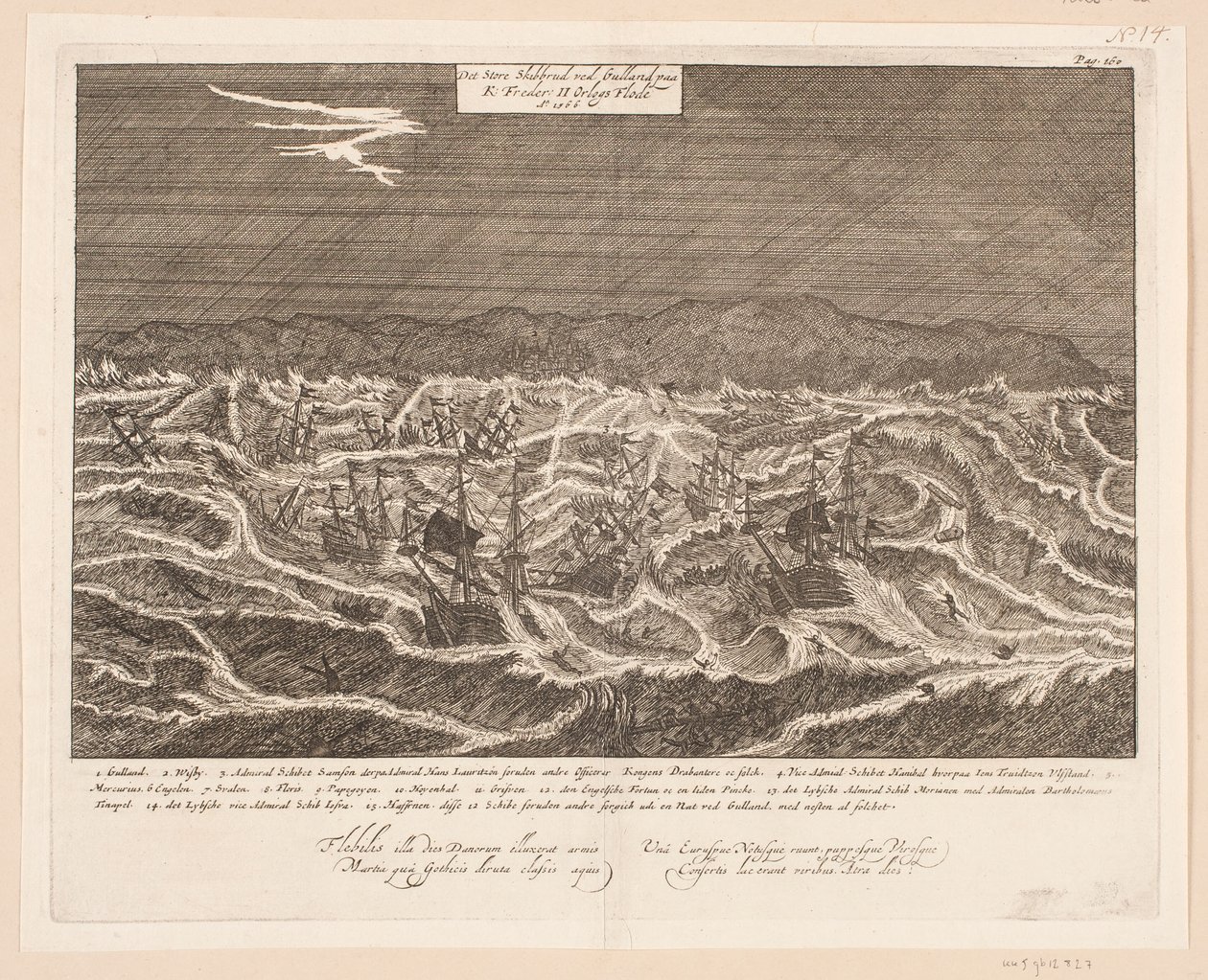 A hajótörés Gullandban, 1566 alkotó: Johann Husman