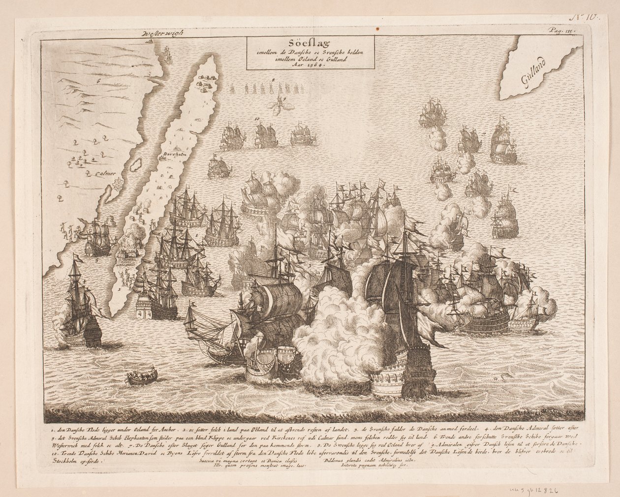 Øland és Gulland csata, 1564 alkotó: Johann Husman