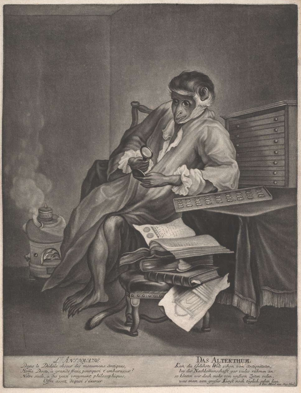 A régiségkereskedő alkotó: Johann Jacobus Haid