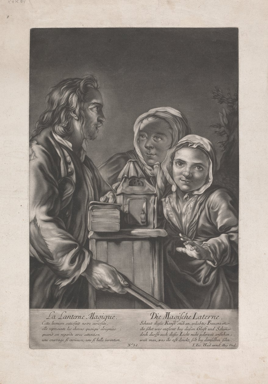 A varázslámpás alkotó: Johann Jacobus Haid