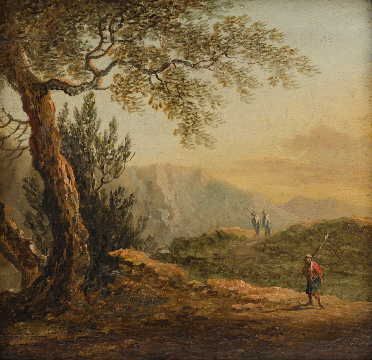 hegyi táj alkotó: Johann Josef Schindler