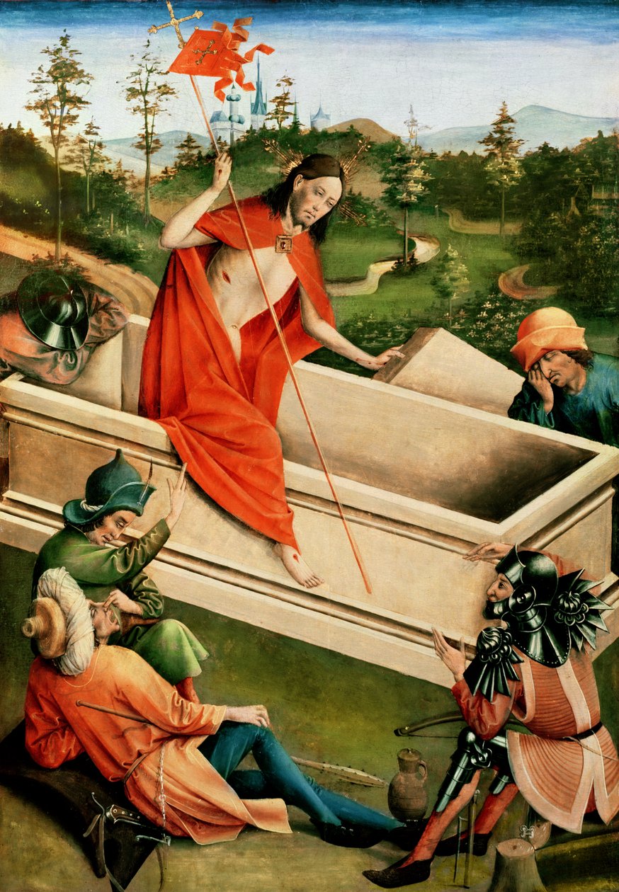 A feltámadás, 1456 alkotó: Johann Koerbecke