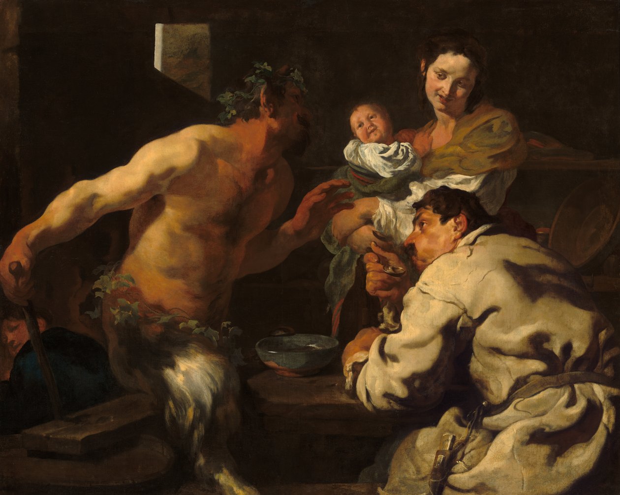 A szatír és a paraszt alkotó: Johann Liss