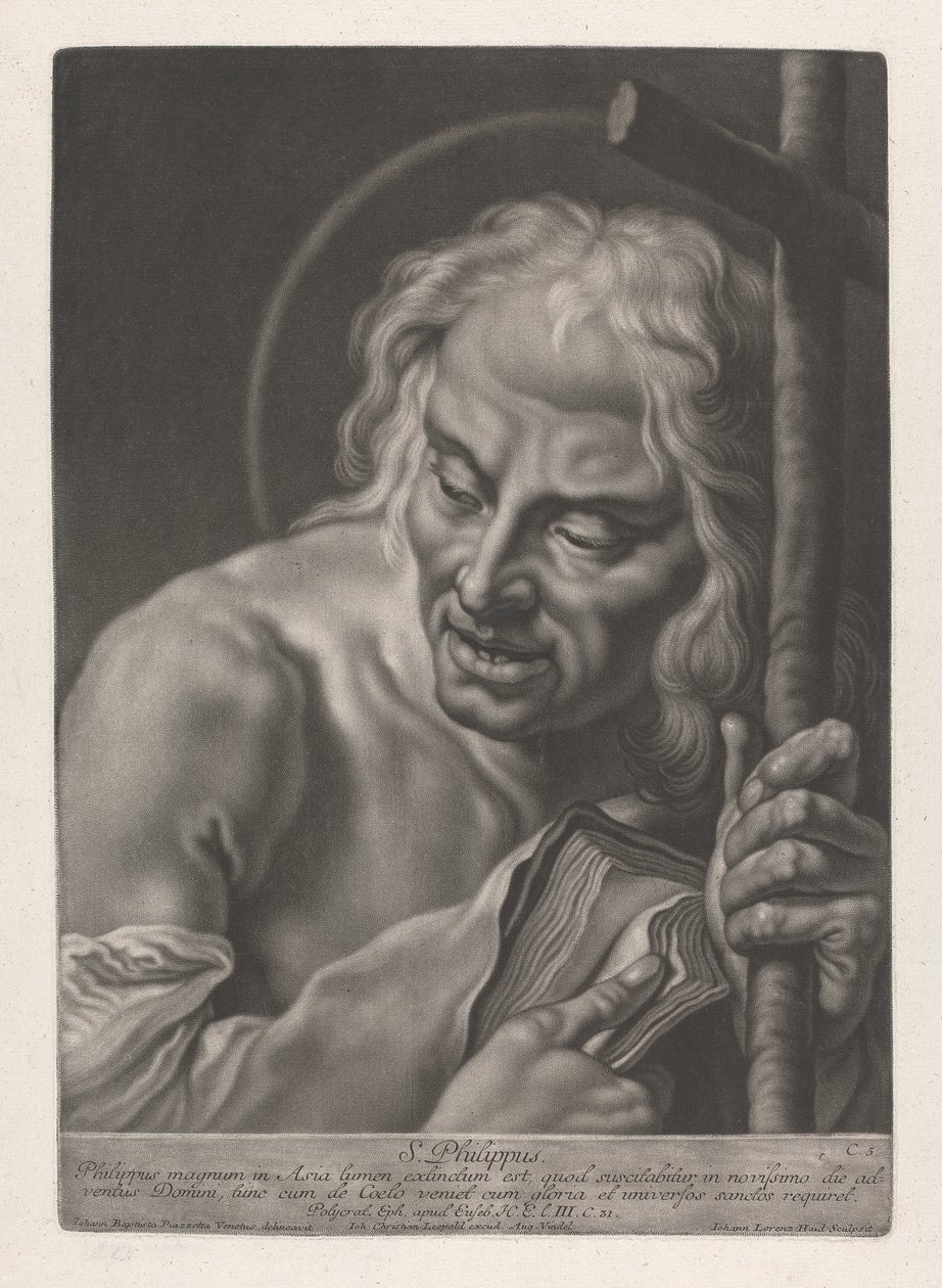 Szent Fülöp alkotó: Johann Lorenz Haid