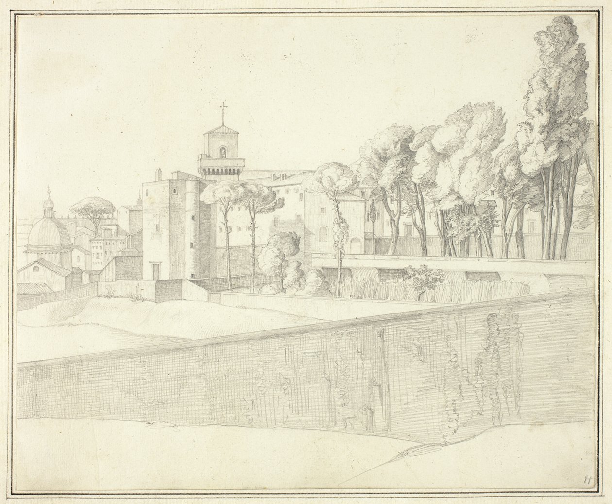San Pietro in Vincoli, Róma alkotó: Johann Martin von Rohden
