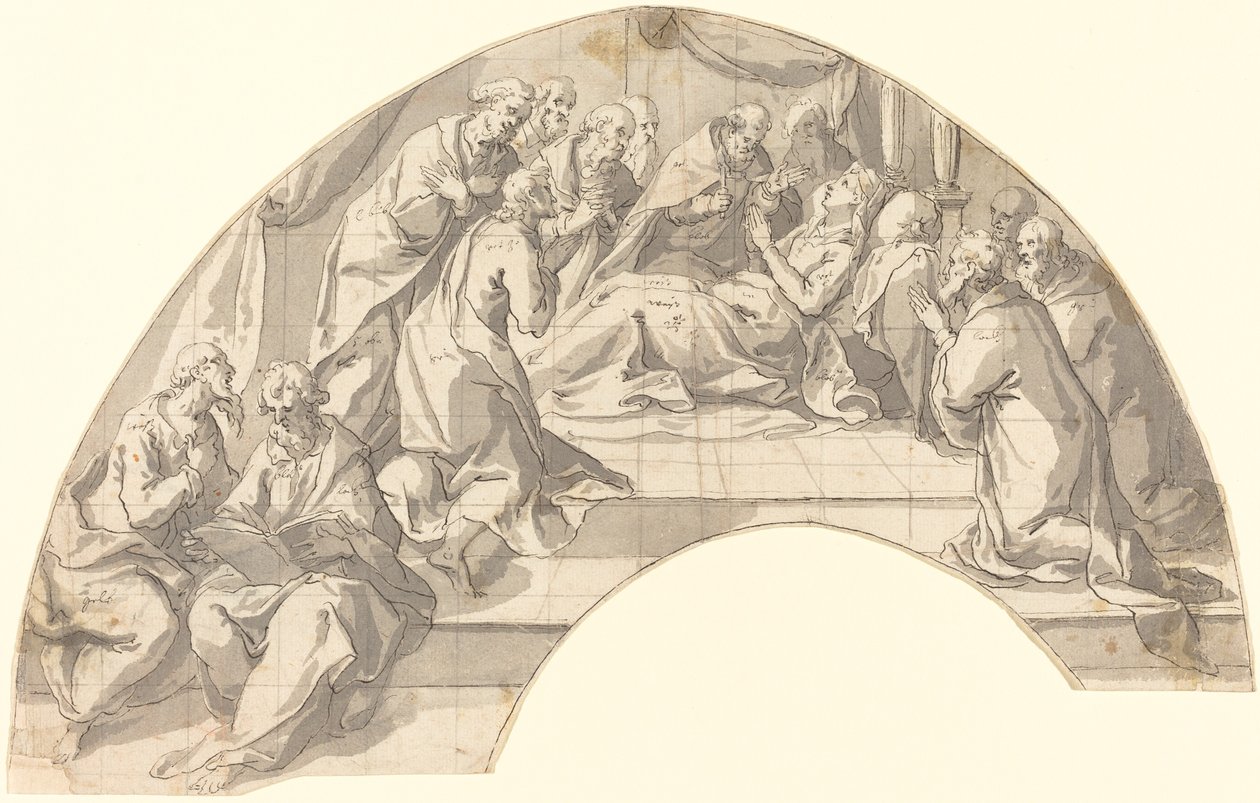 A Szűz halála alkotó: Johann Matthias Kager