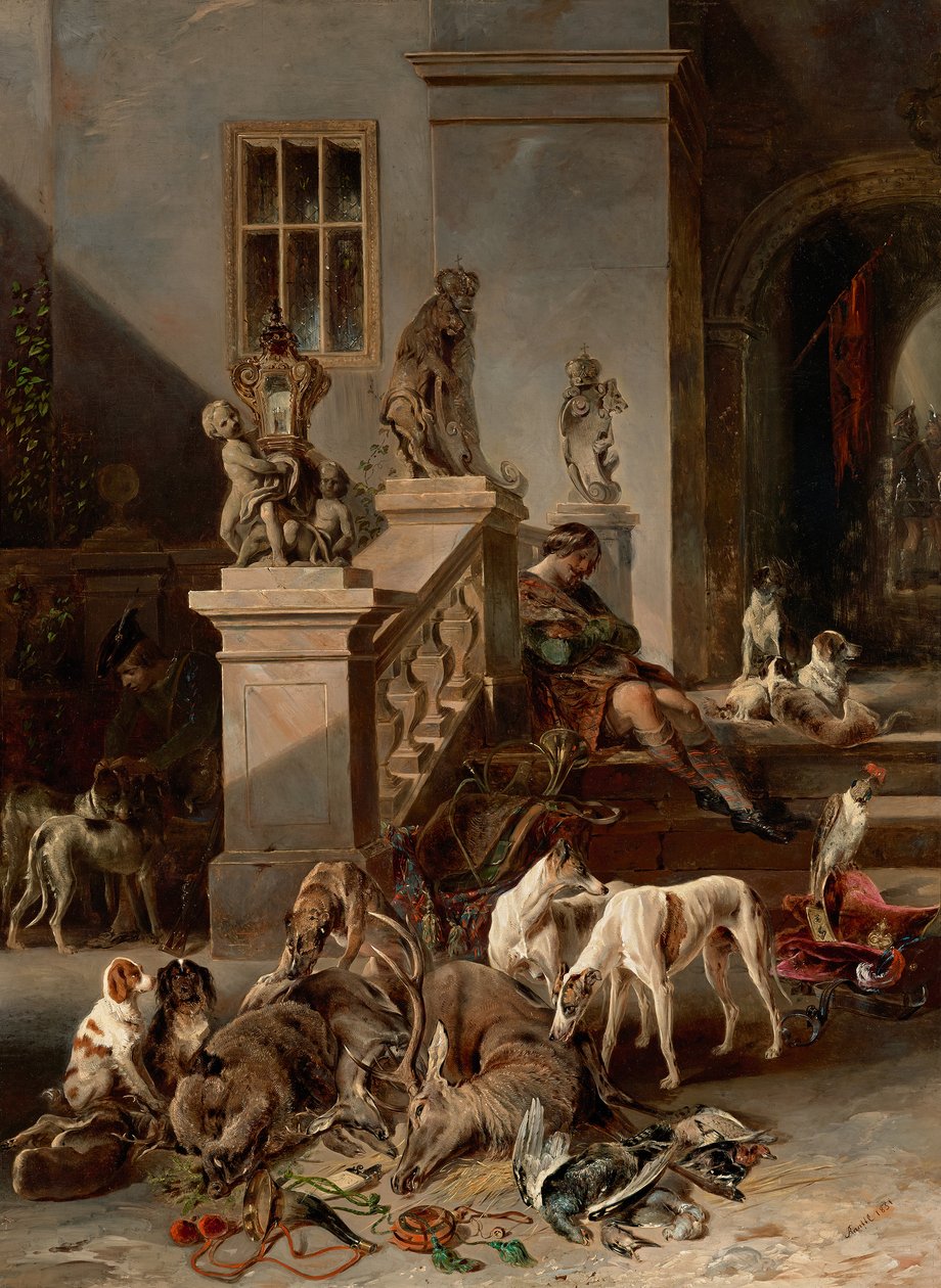 A préda alkotó: Johann Matthias Ranftl