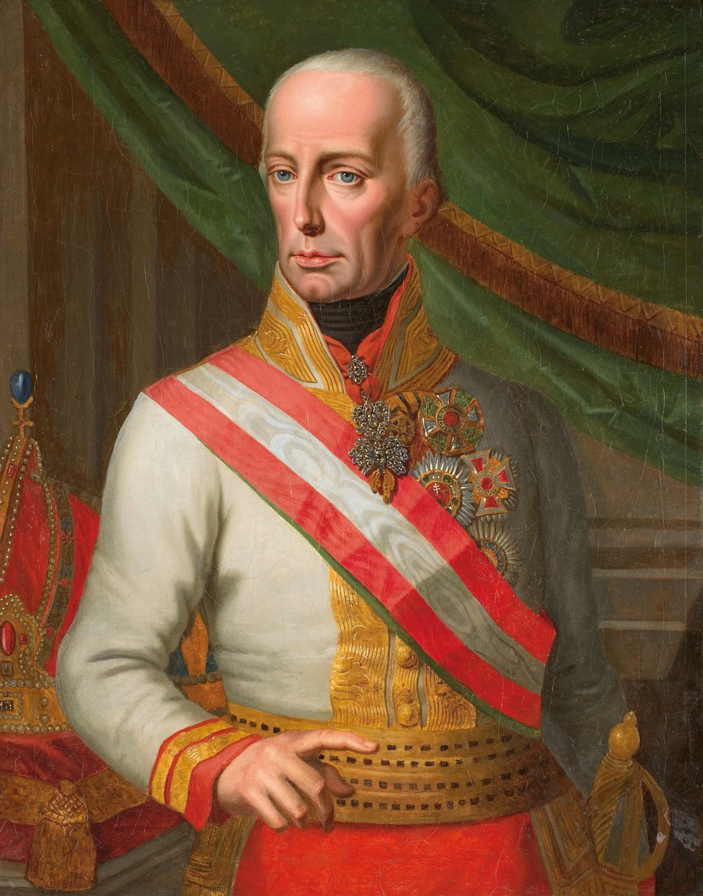 I. (II.) Ferenc osztrák császár alkotó: Johann Nepomuk Höchle