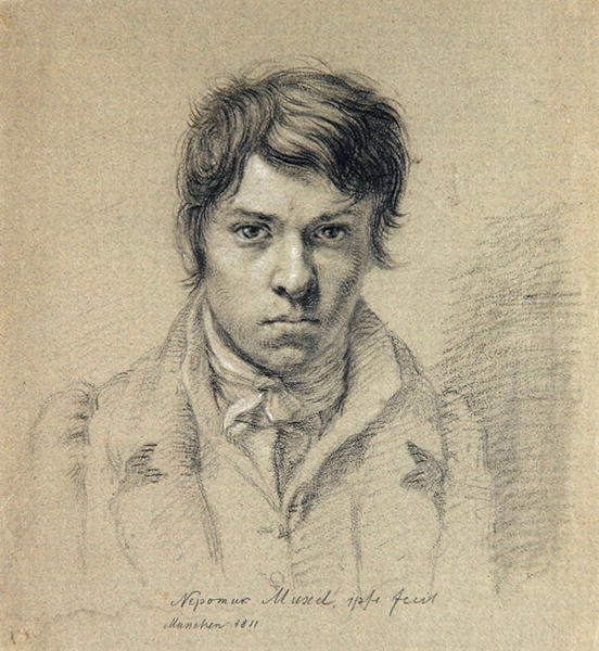 Önarckép alkotó: Johann Nepomuk Muxel