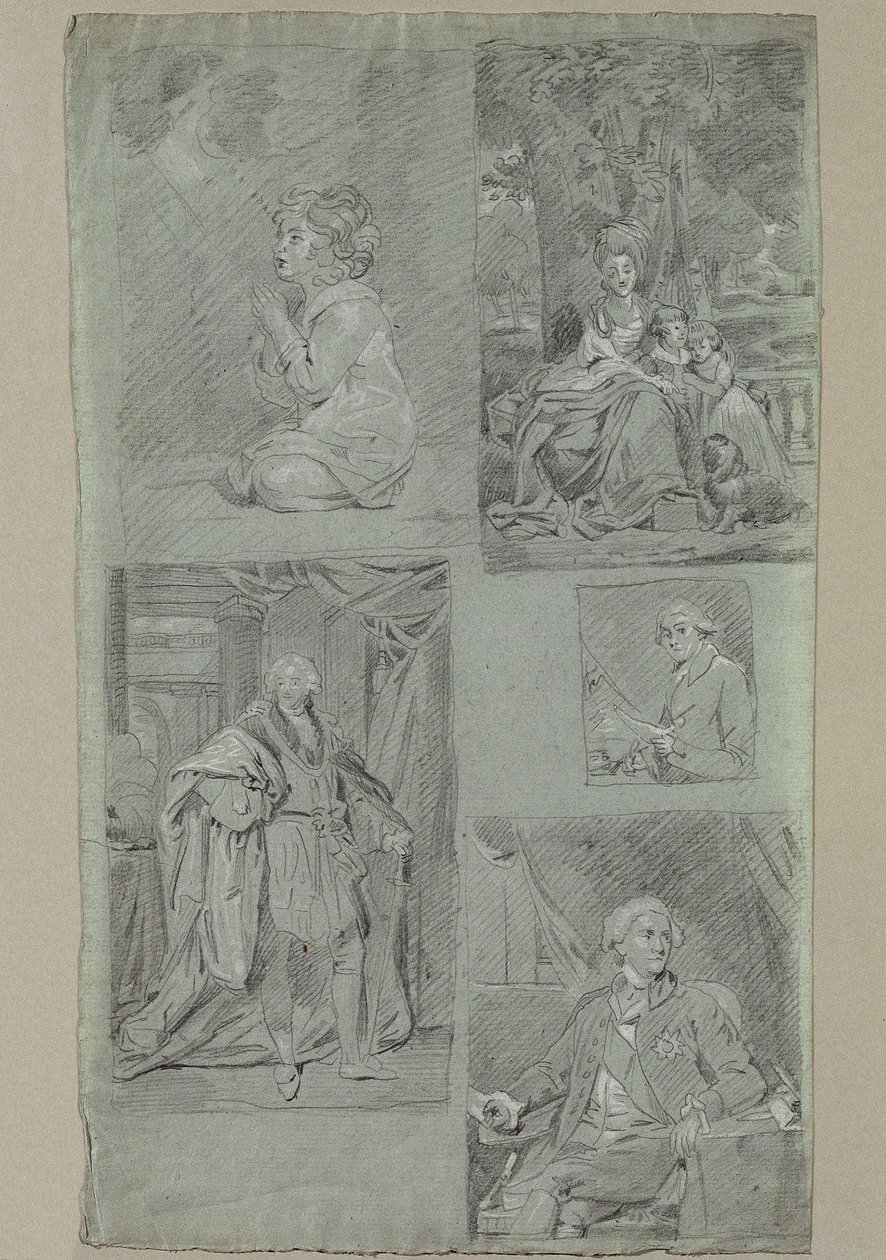 5 A portré tanulmány alkotó: Johann Peter Krafft