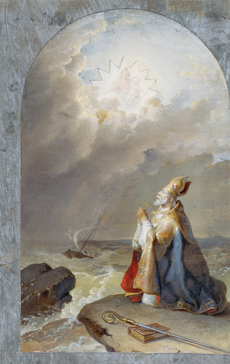 Ott Saint Spyridon alkotó: Johann Peter Krafft