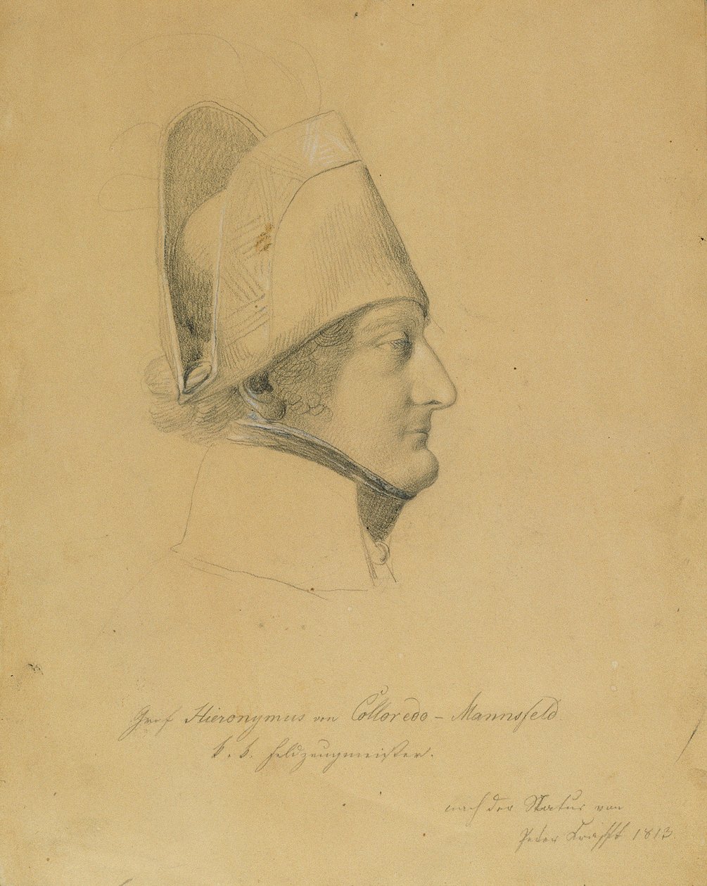 Hieronymus von Colloredo-Mannsfeld gróf alkotó: Johann Peter Krafft
