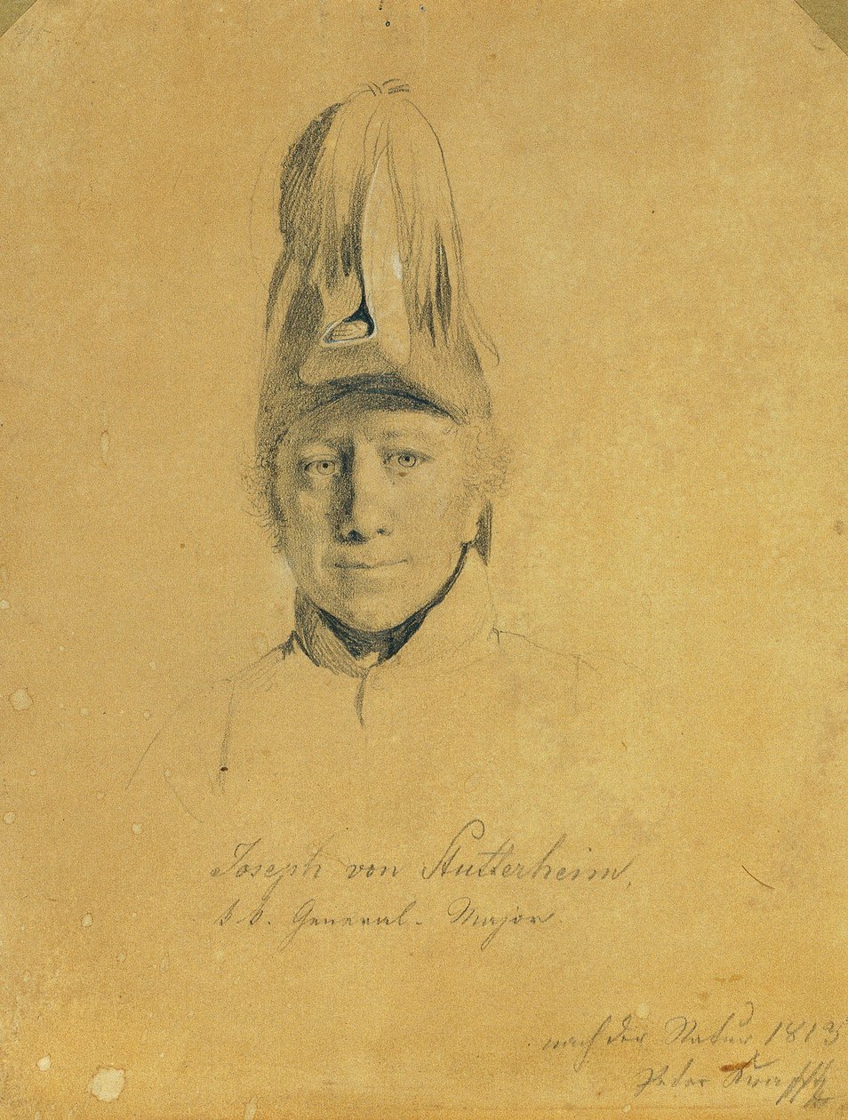 Joseph von Stutterheim alkotó: Johann Peter Krafft