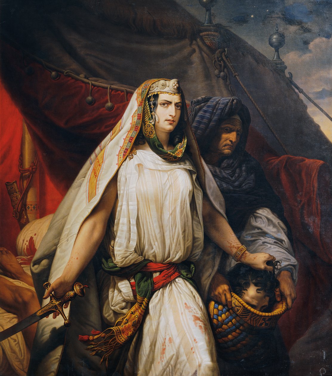 Judit Holofernész fejével alkotó: Johann Peter Krafft