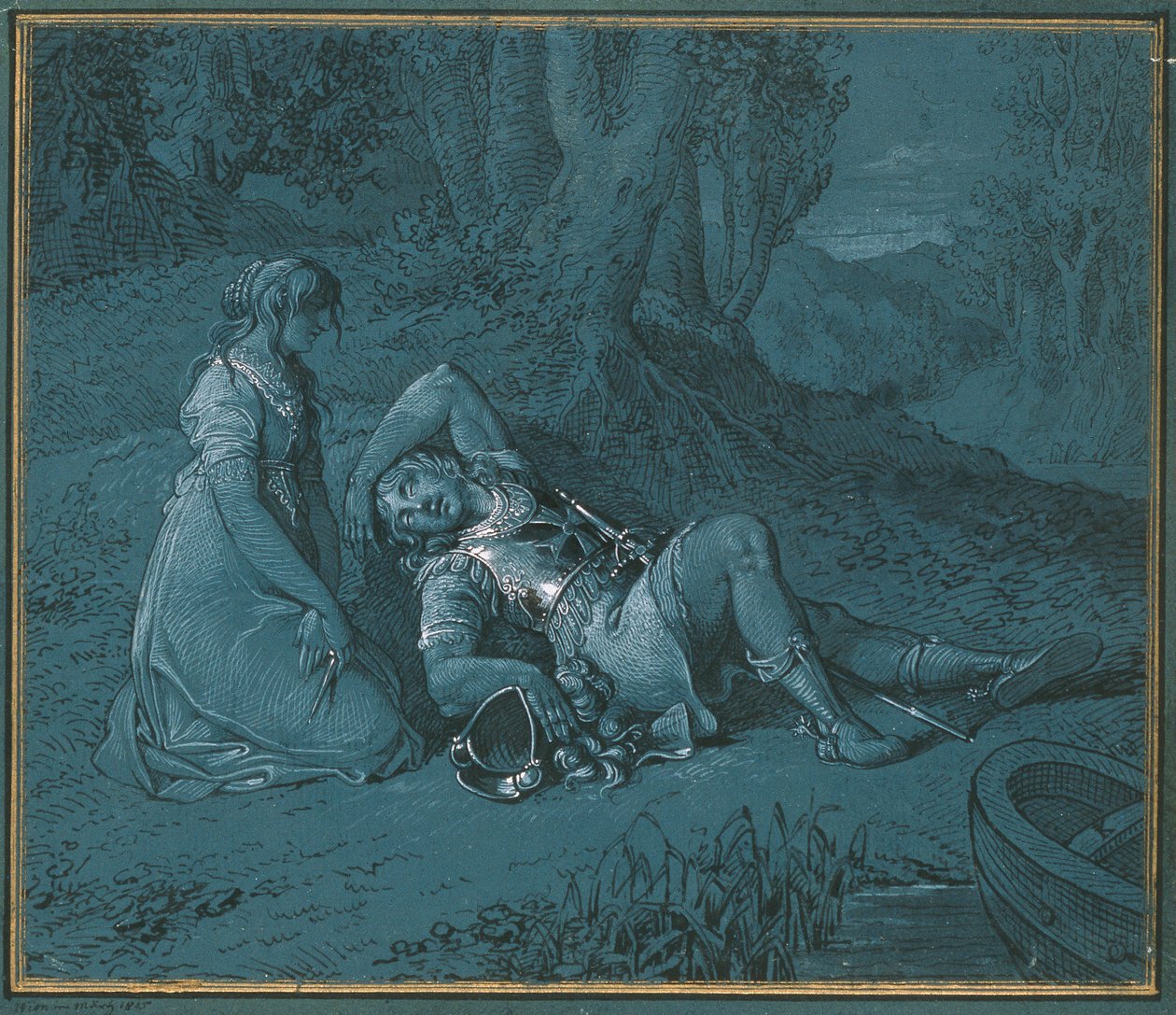Rinaldo és Armida – Armiden szerelme alkotó: Johann Peter Krafft