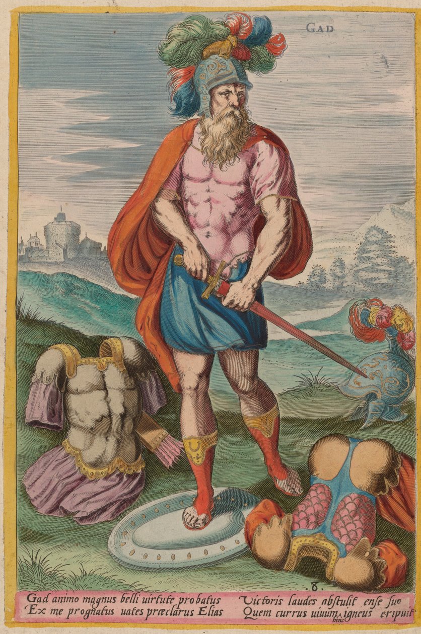Gad, c. 1585. alkotó: Johann Sadeler I