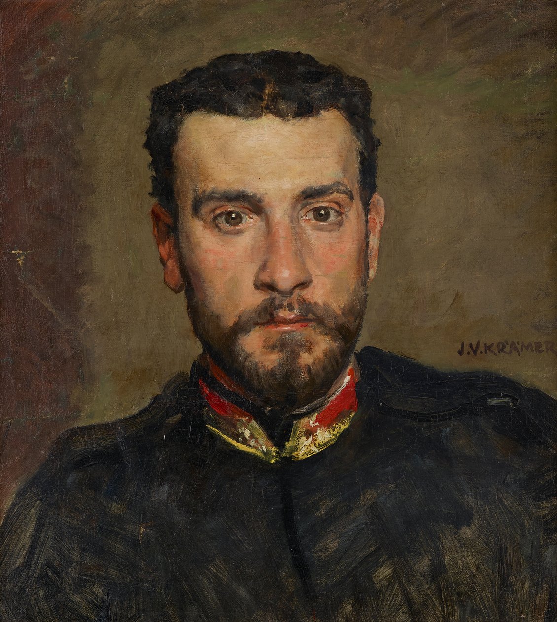 Önarckép alkotó: Johann Victor Krämer