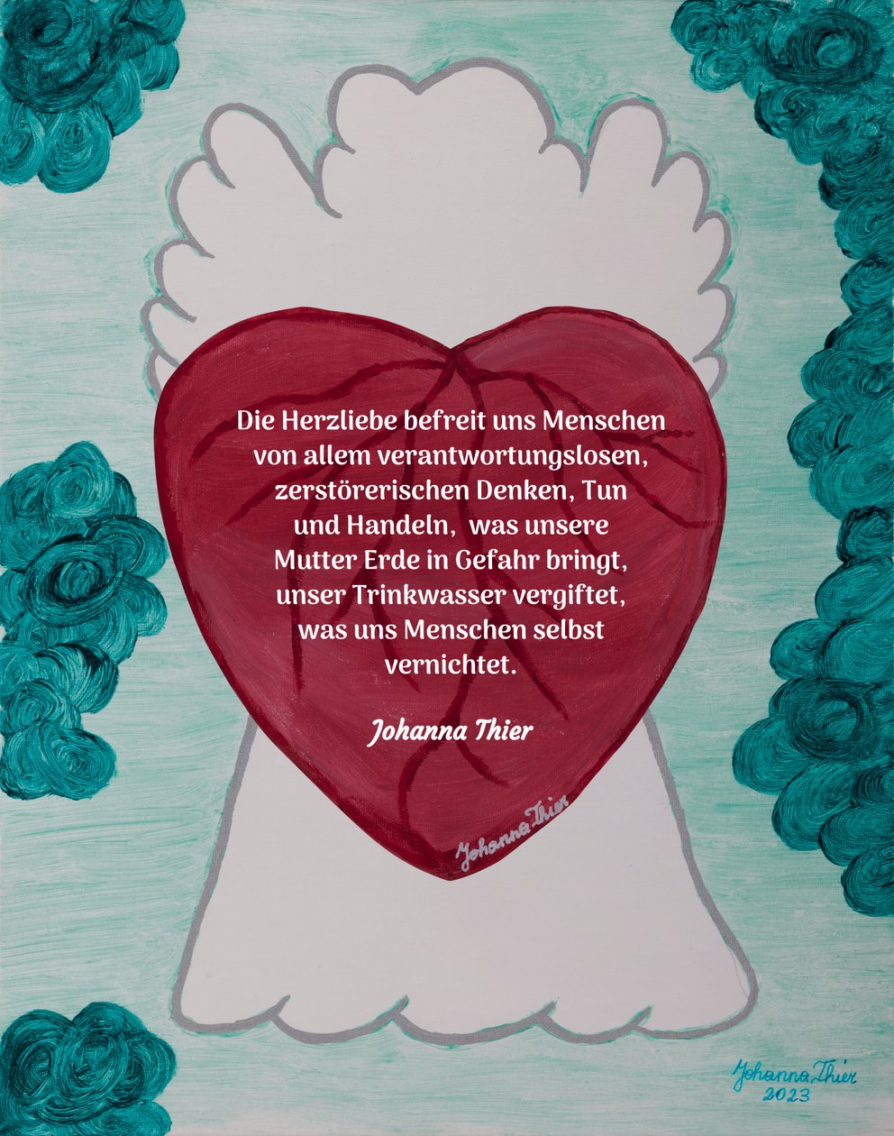 Beschützender Engel alkotó: Johanna Thier