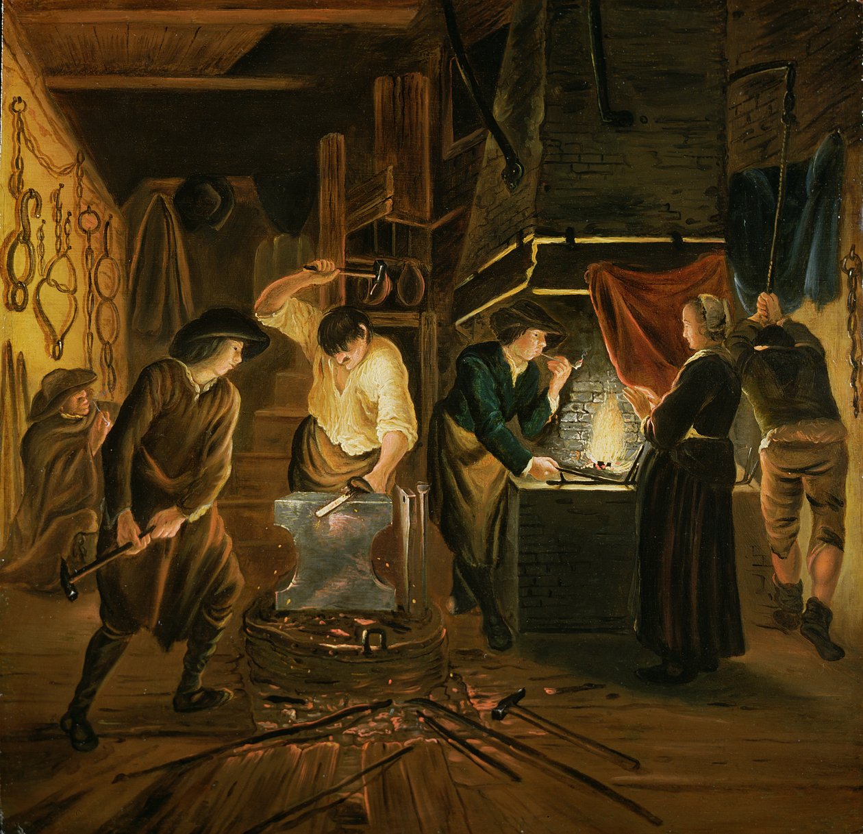 A kovácskohó alkotó: Johannes Dircksz van Oudenrogge