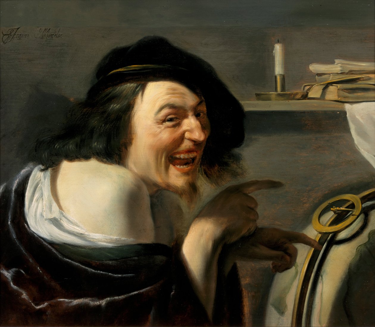Demokritosz alkotó: Johannes Moreelse