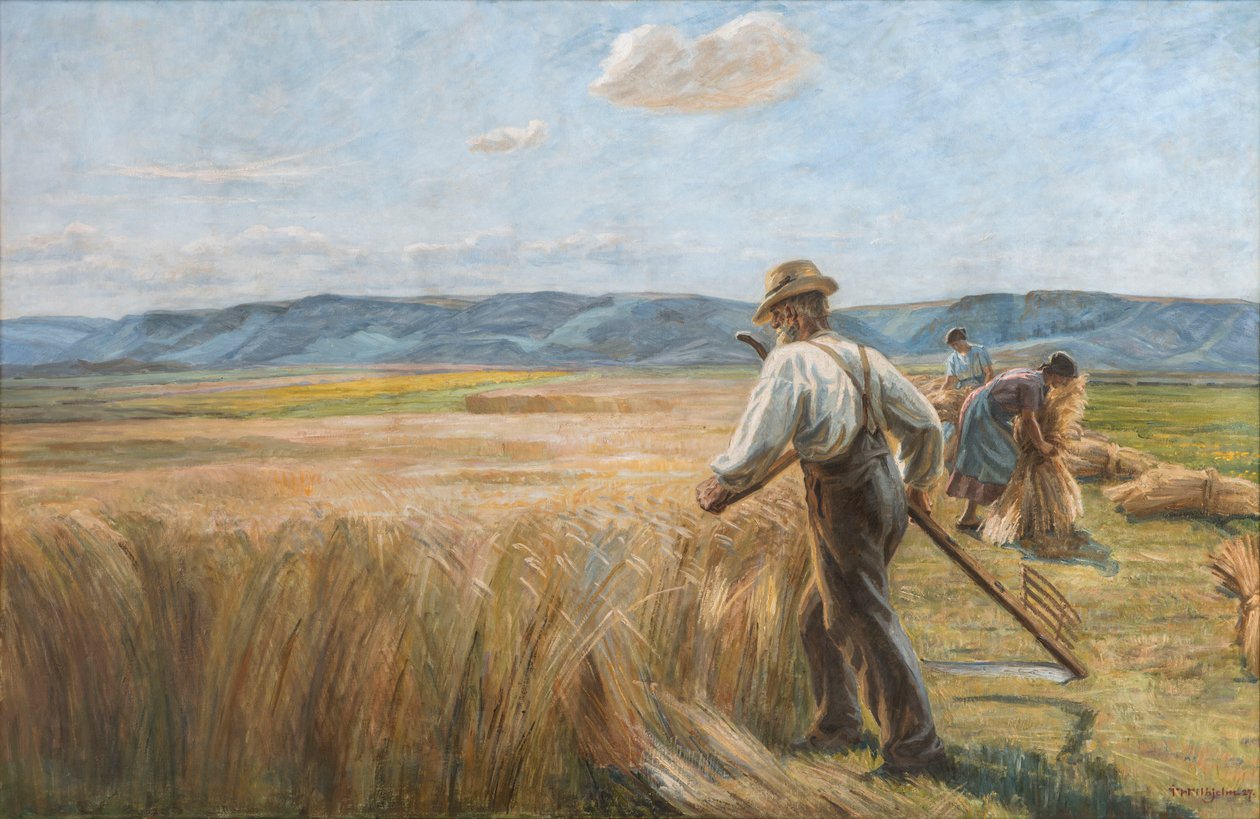 Őszi emberek alkotó: Johannes Wilhjelm
