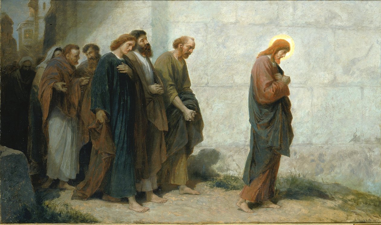 Lemegyek a Gecsemánéba alkotó: Johannes Adam Simon Oertel