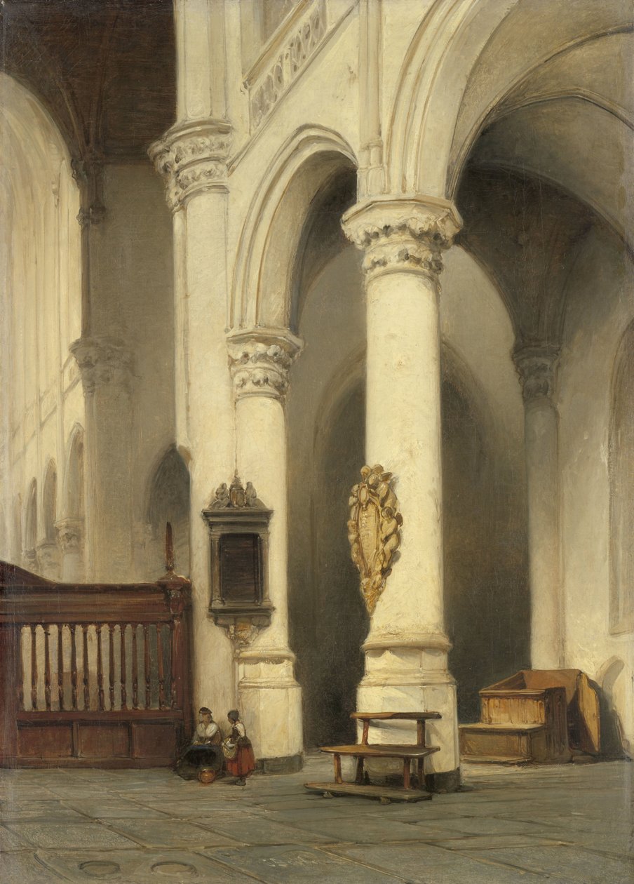 Templombelső alkotó: Johannes Bosboom