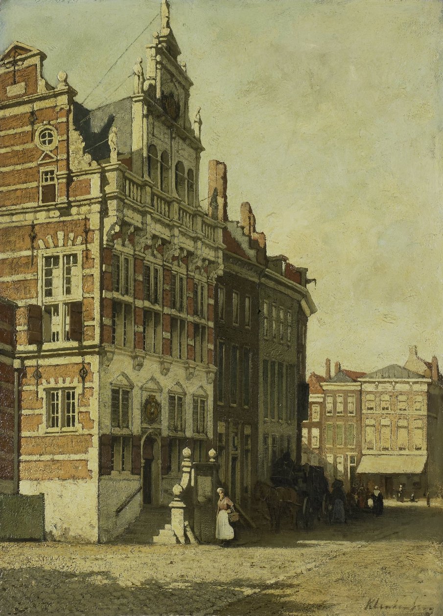 A városháza, Hága alkotó: Johannes Christiaan Karel Klinkenberg