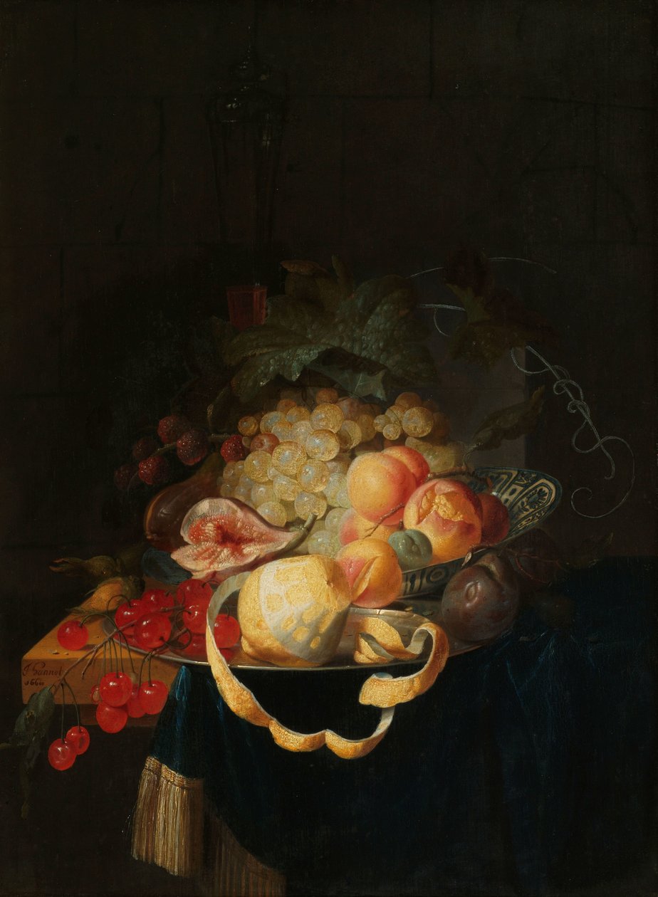 Csendélet gyümölccsel alkotó: Johannes Hannot