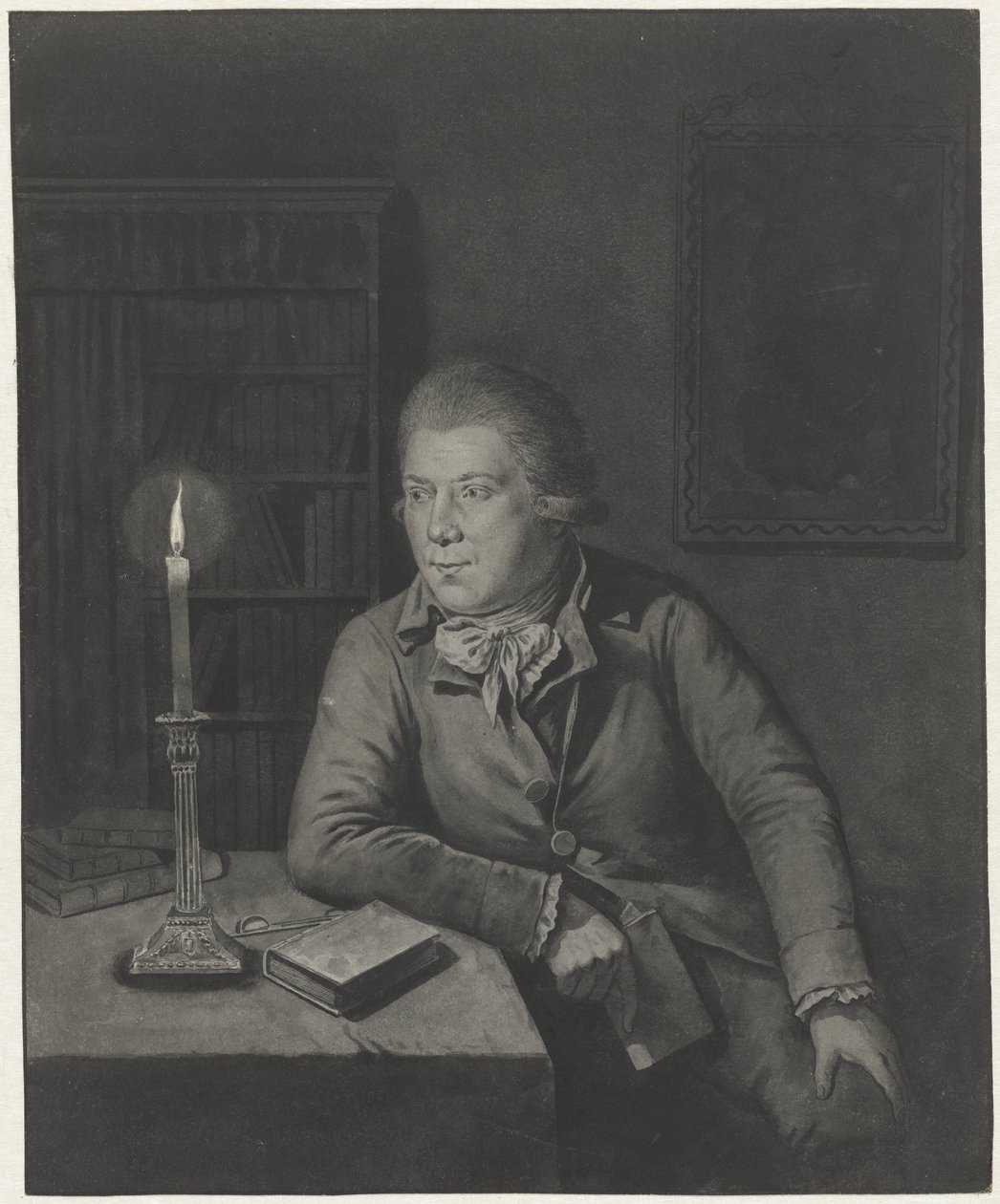 Johannes Janson önarcképe alkotó: Johannes Janson