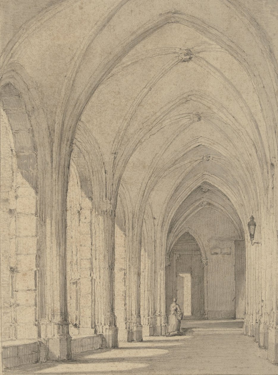 Kolostor az utrechti Dom-templomban alkotó: Johannes Jelgerhuis