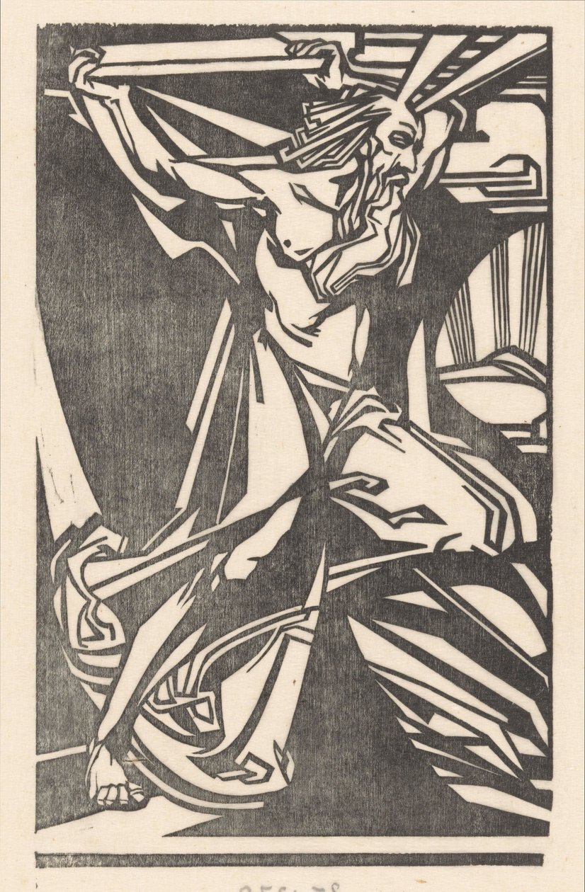 Mózes a törvény tábláival alkotó: Johannes Josephus Aarts