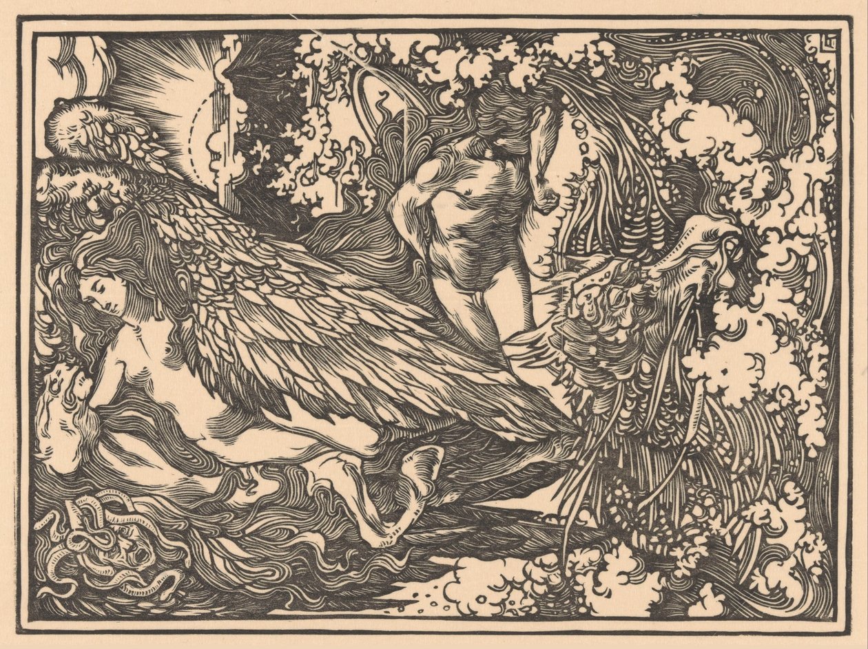 Perseus Andromedában alkotó: Johannes Josephus Aarts