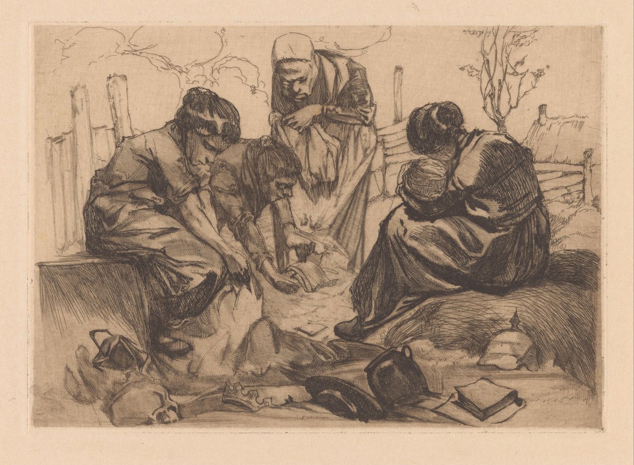 gyászoló nők alkotó: Johannes Josephus Aarts